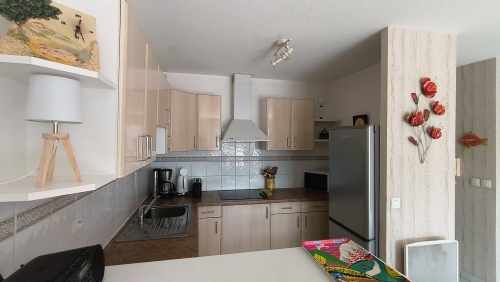 cuisine américaine très bien équipée