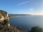 Cliff view of Seaton