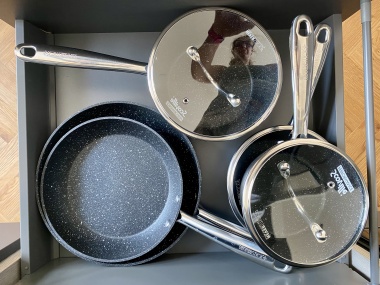 pots and pans