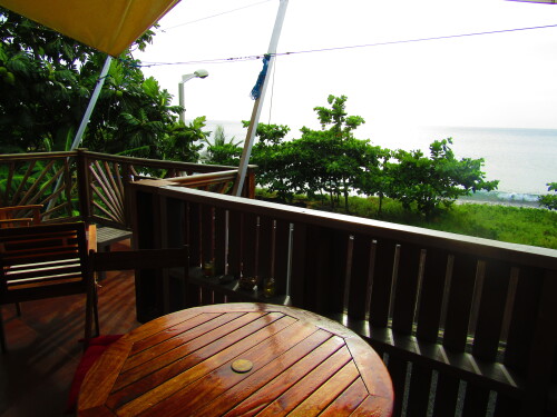 Studio Luth, espace terrasse, vur mer