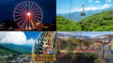 Dollywood’s Fun Park sits only 10 miles from HavenHeart — perfect for a day of rides, music, and Smoky Mountain magic.