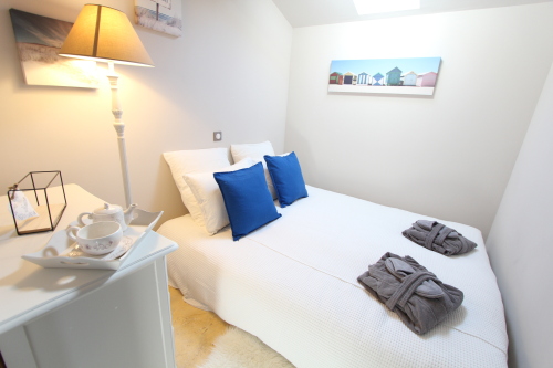 Chambre "ocean" lit 160 cm ou 1 lit en 80 cm ou 2 lits en 80 cm