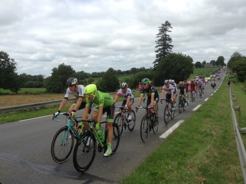 " Le Tour de France" passing by 2016