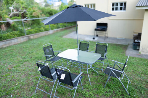 BBQ & Patio table and chairs
