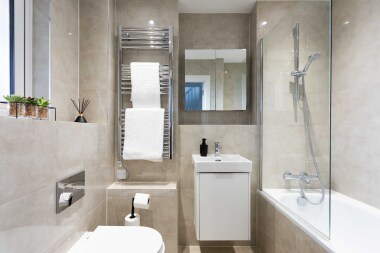 Clean Modern Bathroom