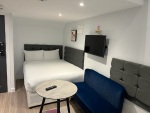 Apt.12Living area with 1 single and 1 double bed