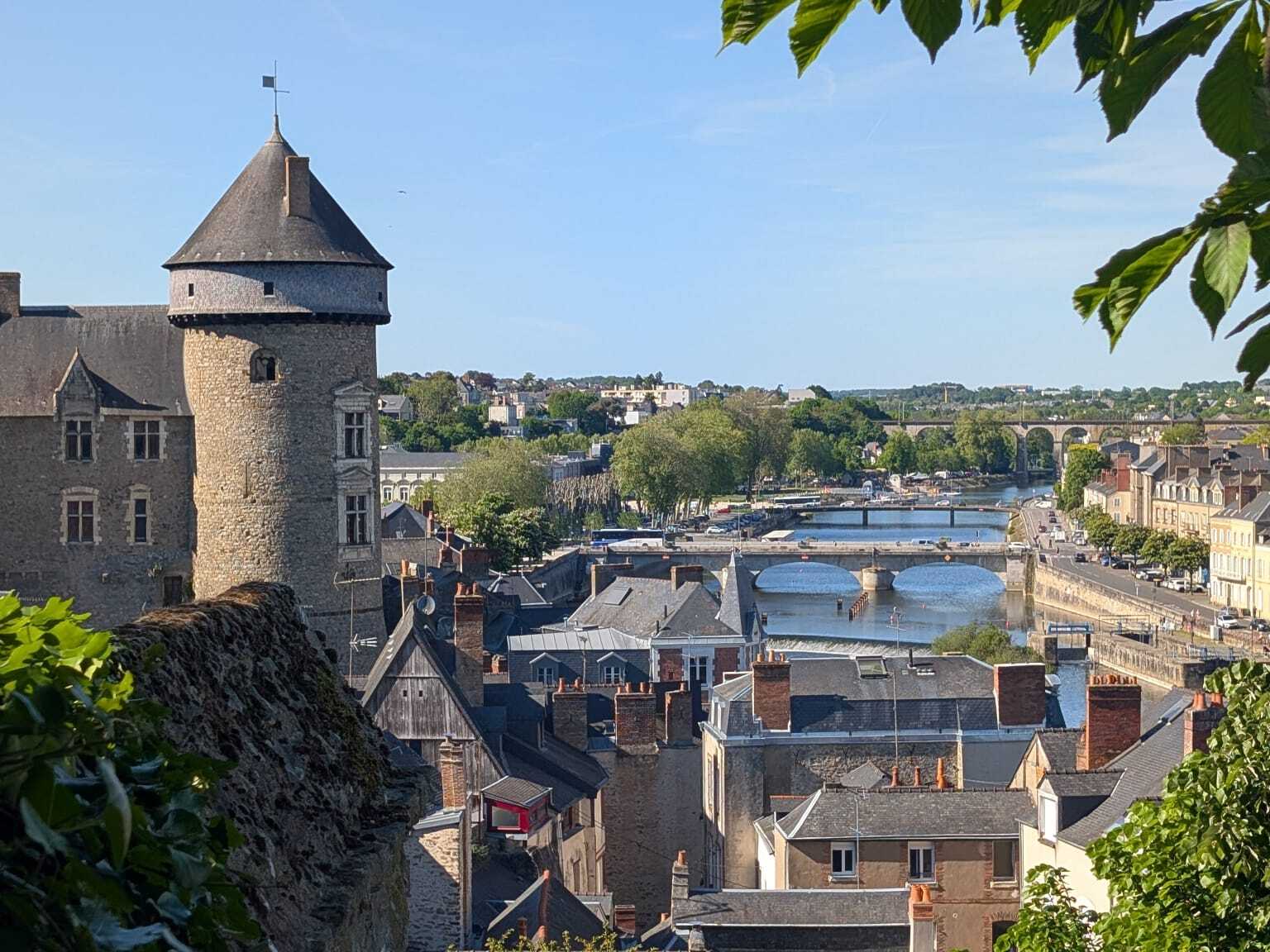 Vue sur le château