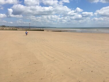 Dymchurch and St Marys Bay beaches - just a 15 minute drive from The Lookout