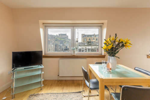 You’ll be right in the heart of New Town just steps from the popular George St