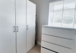 Bedroom 2: Wardrobe + Chest of Drawers