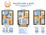 floor plan with bed details 