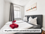 Bright bedroom with good blackout options