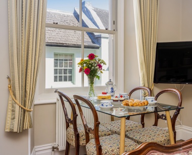 Living room dining table