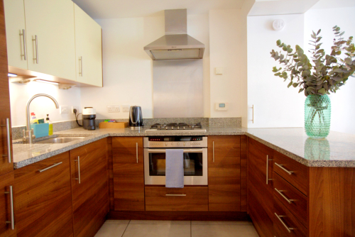 Kitchen - Fully integrated with complimentary Tea & Nespresso coffee