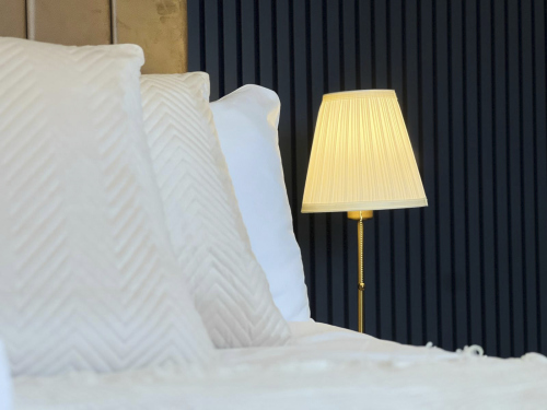 Elegant bedroom offering the perfect home-away-from-home experience.