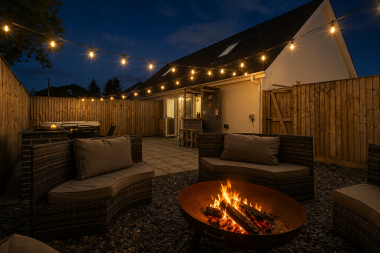 Back garden