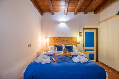 Visuale letto matrimoniale