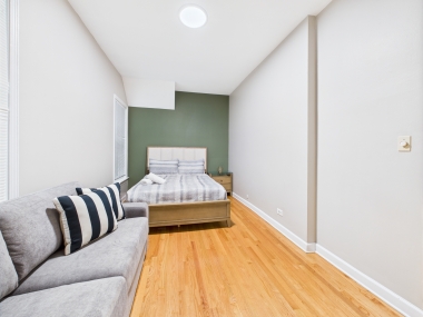 An intimate guest space designed for comfort, flexibility, and extra sleeping with our queen sleeper sofa.