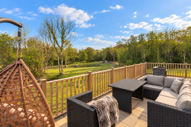 Seating area outside