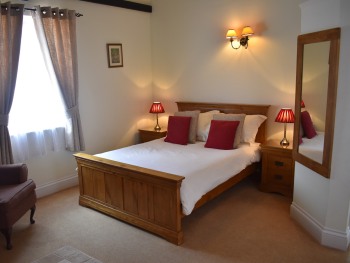 2 bedroom Family Suite. Double room with an adjoining twin room.