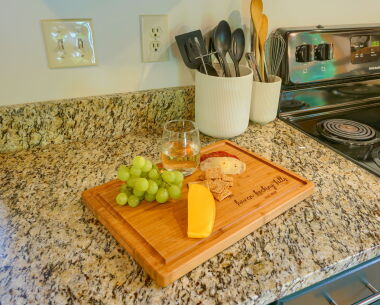 Fully stocked kitchen for making family meals