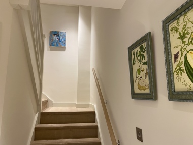 hallway to the first floor