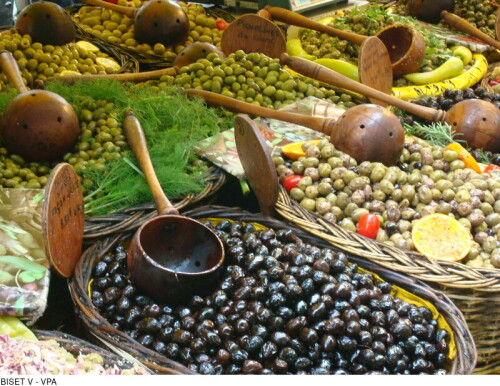 Marché aux olives