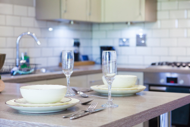 All the crockery and cutlery you'll need