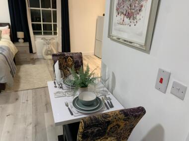 An intimate meal for two!