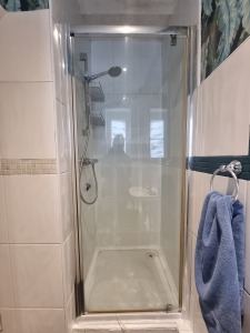 This photo represents shower of the flat