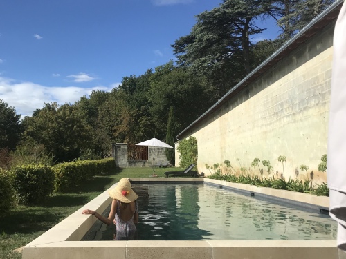 le charme de la maison de la grille du château d'Hodebert