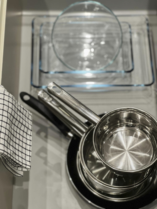 Prepare breakfast, lunch, and dinner with ease.