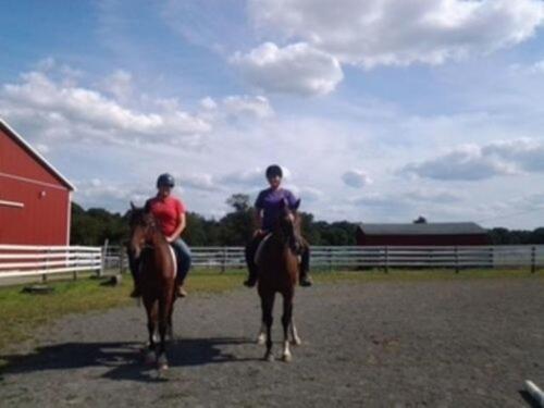 Riding lessons with Ms. Kim
