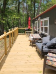 Deck in front with view