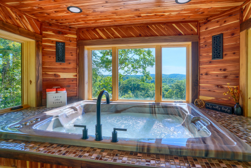 Another View of Jacuzzi Cupola, Soaring Eagle Luxury Treehouse