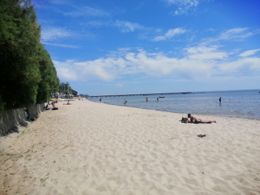 Plage du centre ville