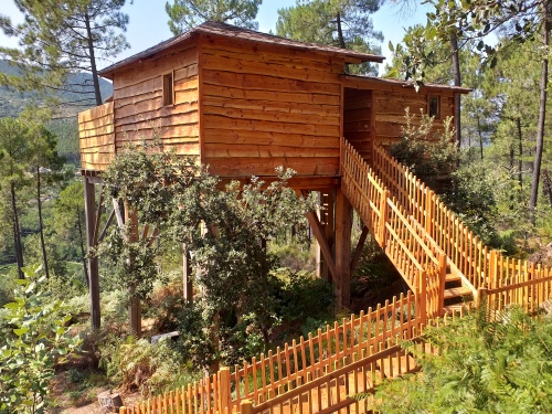 la cabane du Bois d'Alep