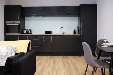 Fully equipped brand new kitchen