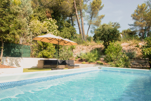 Salon - piscine exterieur