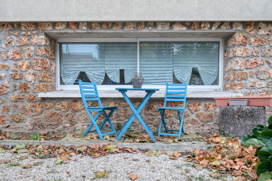 Terrasse gite urbain