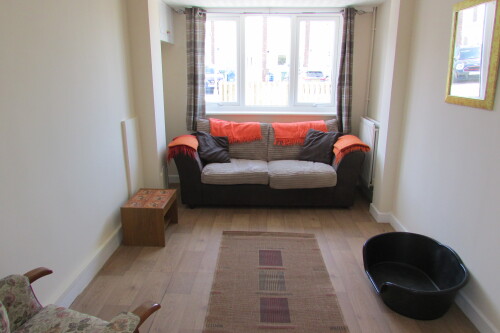 Our 'Dog friendly' room with sofa bed