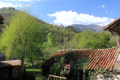 Auberge du haut Salat, Vue montagne