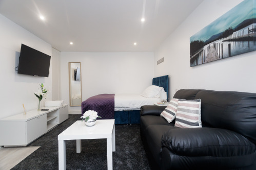 Modern-Studio-Ensuite with Shower