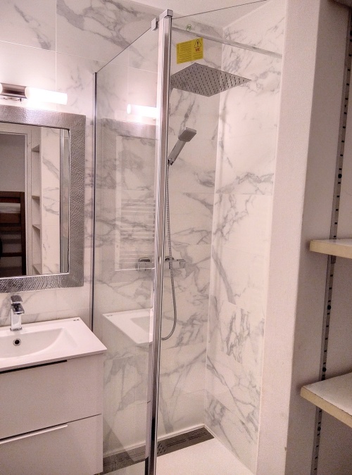 douche à l'italienne