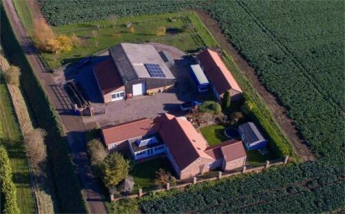 Orchard View Self-catering Accommodation - Arial view of site