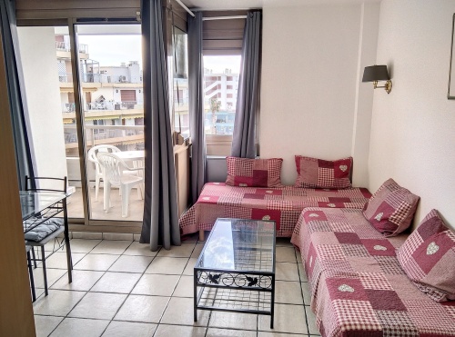 double couchage dans le salon