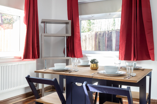 Open Plan Dining, Living Room and Kitchen