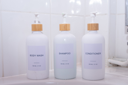 Complimentary shampoo, conditioner and body wash are provided, adding a thoughtful hotel-style touch to your stay at Meadow View.
