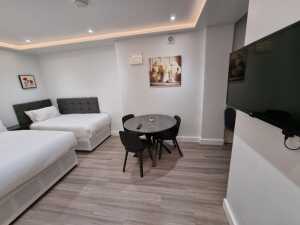 Apt.4Picture represents the type Apartment Deluxe Private Bathroom. It might not be exactly the same as per booking. All same type of apartments are allocated subject to availability per booking