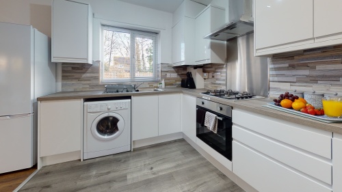Modern fully equipped kitchen to prepare your meals